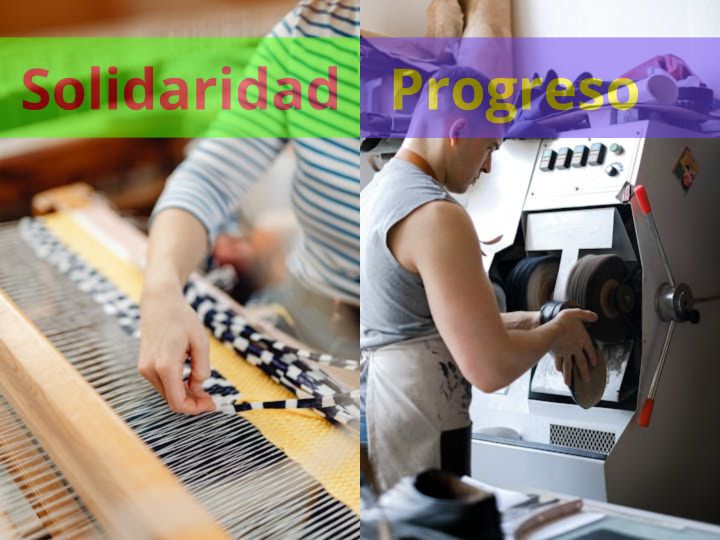 Imagen 2 del carrusel - hombres y mujeres trabajando con solidaridad y en comunidad